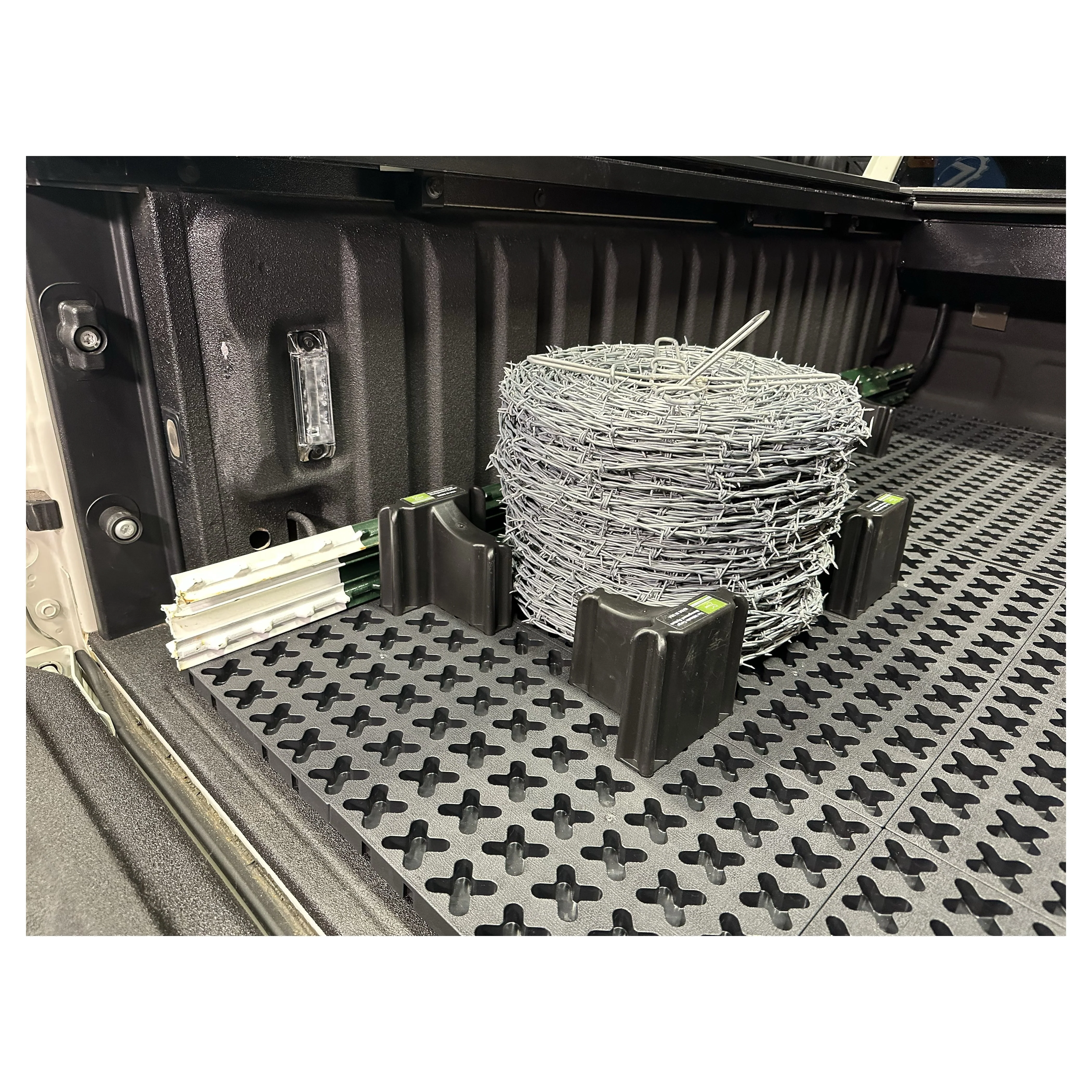 12" x 12" Tmat Interlocking Non-Draining Panels - Four Connectors (Case of 31) - Image 5
