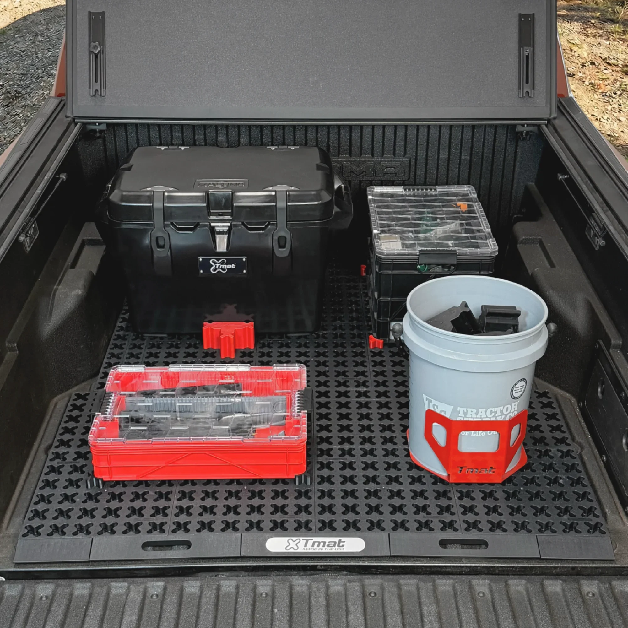Tmat Truck Bed Organizer Slide Out Mat | Universal Fit for Standard Beds 6'6" to 6'9" - Image 9