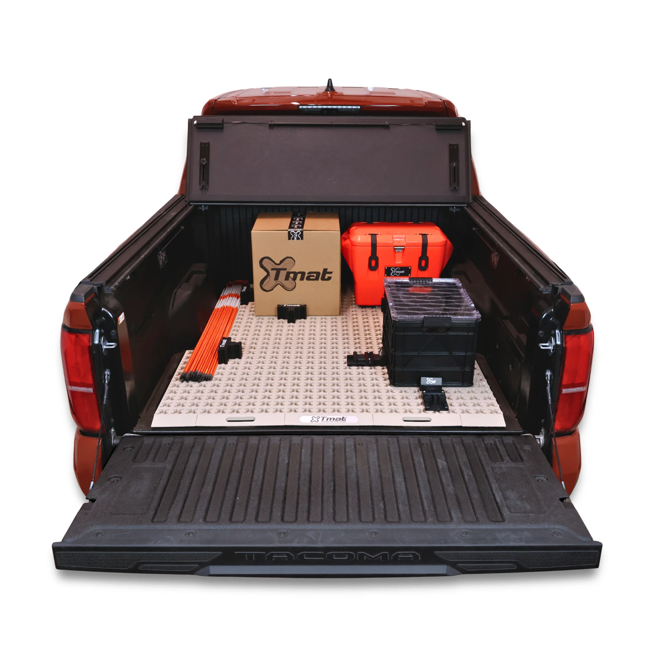 Tmat Midsize Truck Bed Organizer Slide Out Mat – Universal Fit for 5' Beds (Tacoma, Ranger, Colorado & More) - Image 10