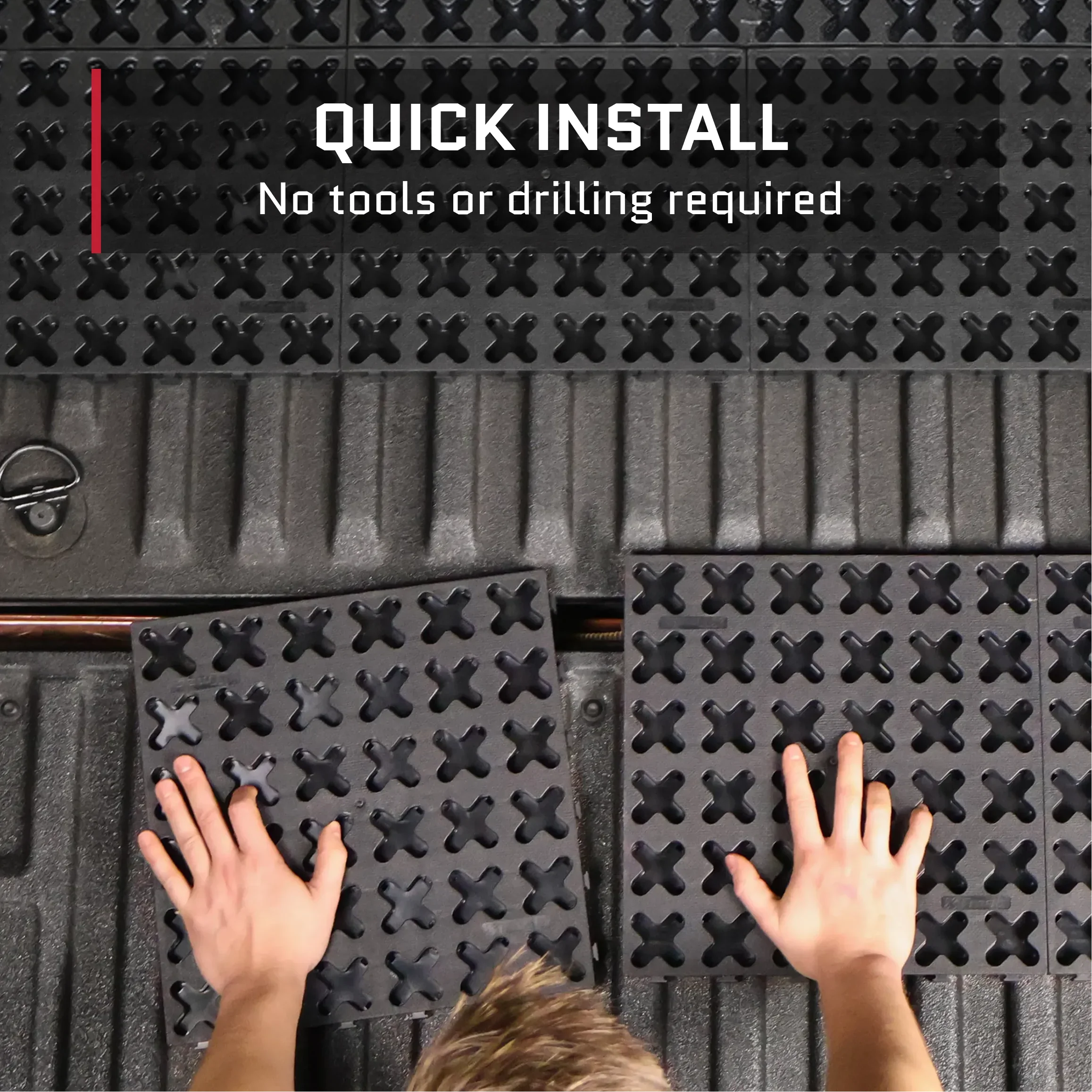 Tmat Truck Bed Organizer Slide Out Mat | Universal Fit for Standard Beds 6'6" to 6'9" - Image 6